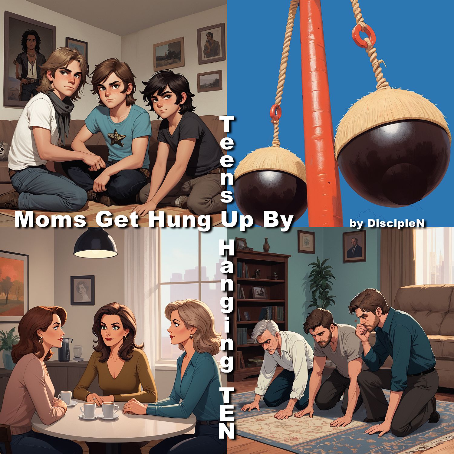 Moms Get Hung Up on Teens Hanging Ten - Cover