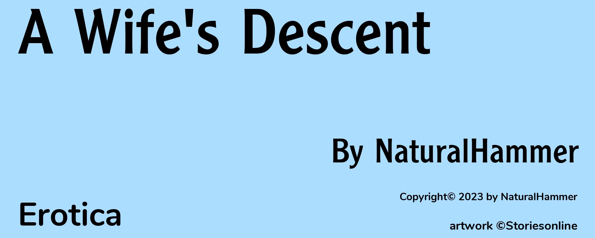 A Wife's Descent - Cover