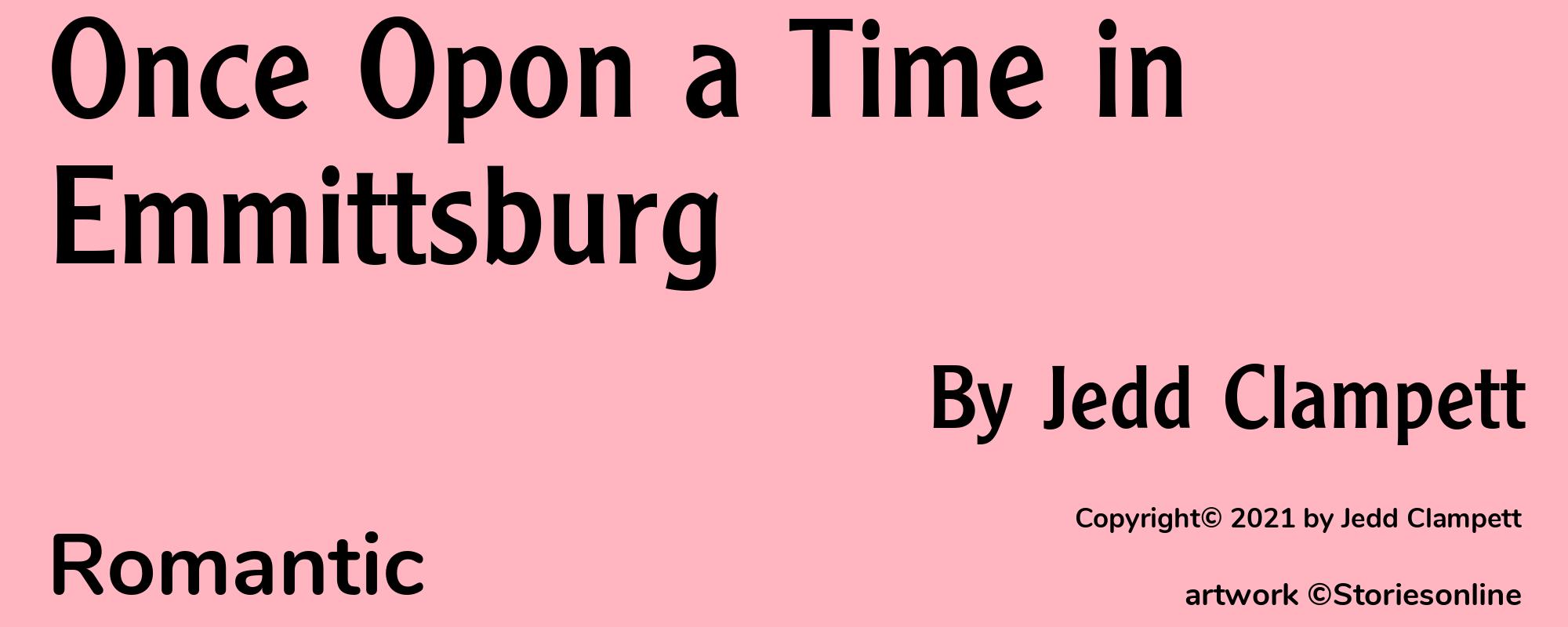 Once Opon a Time in Emmittsburg - Cover
