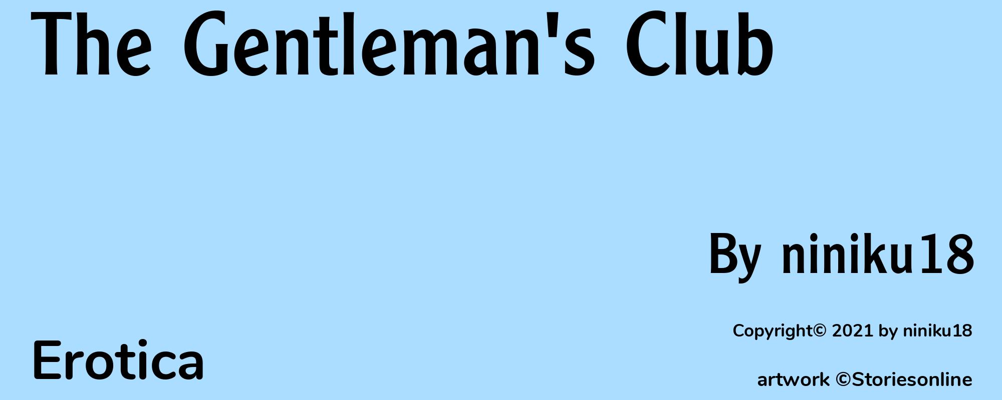 The Gentleman's Club - Cover