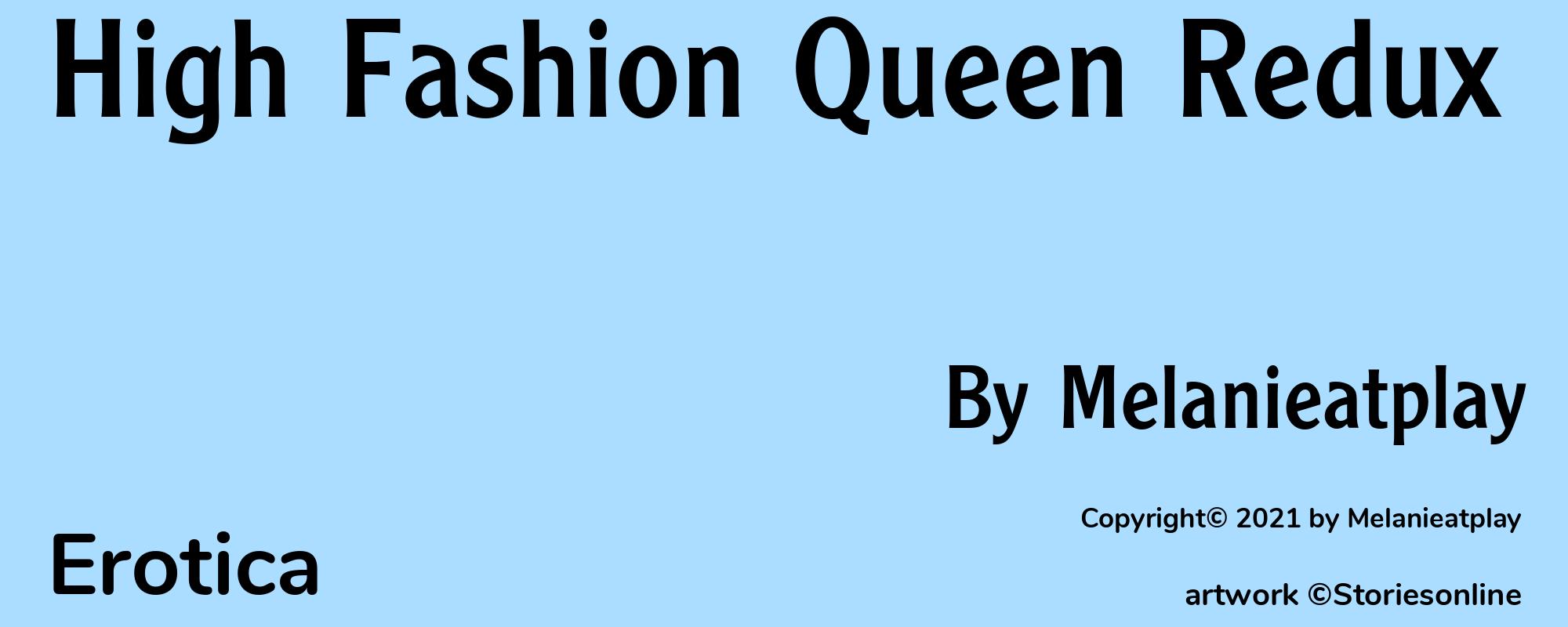 High Fashion Queen Redux - Cover
