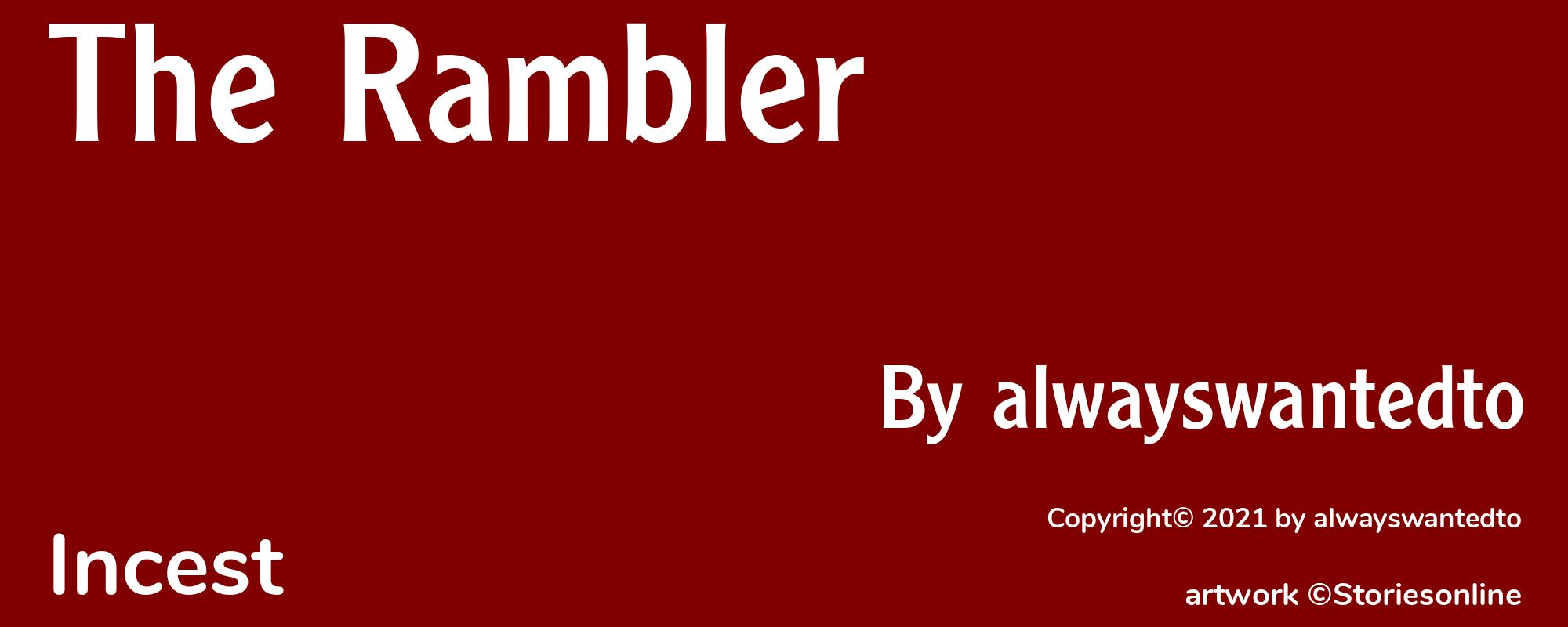 The Rambler - Cover