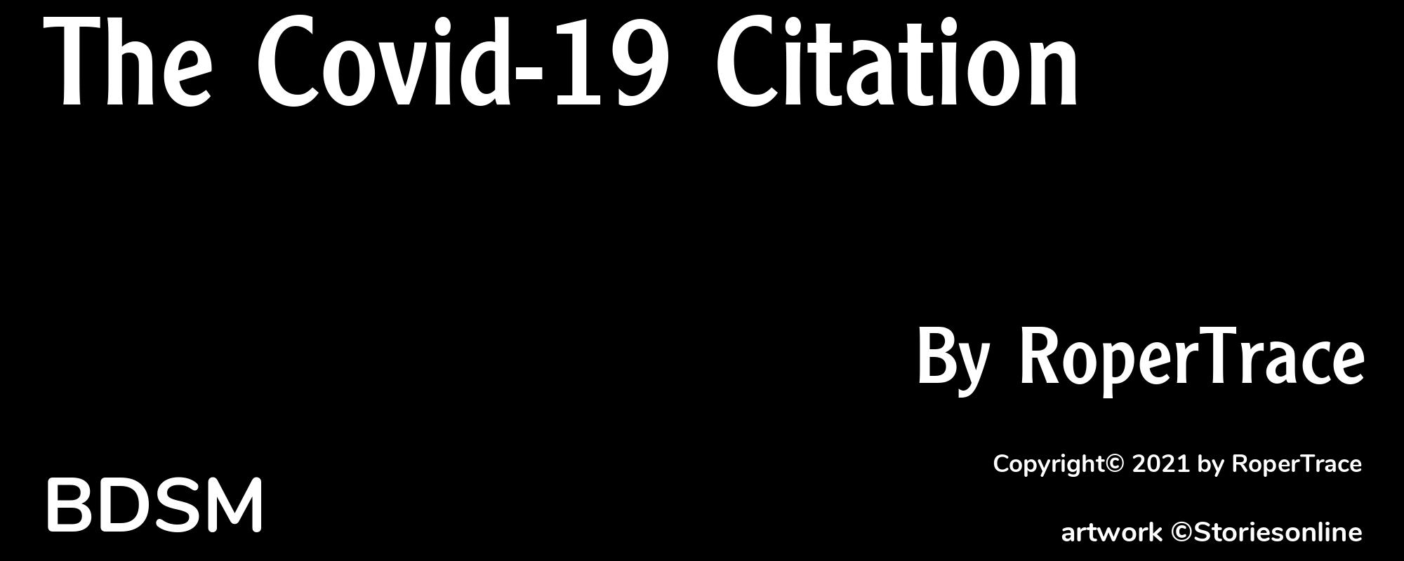 The Covid-19 Citation - Cover