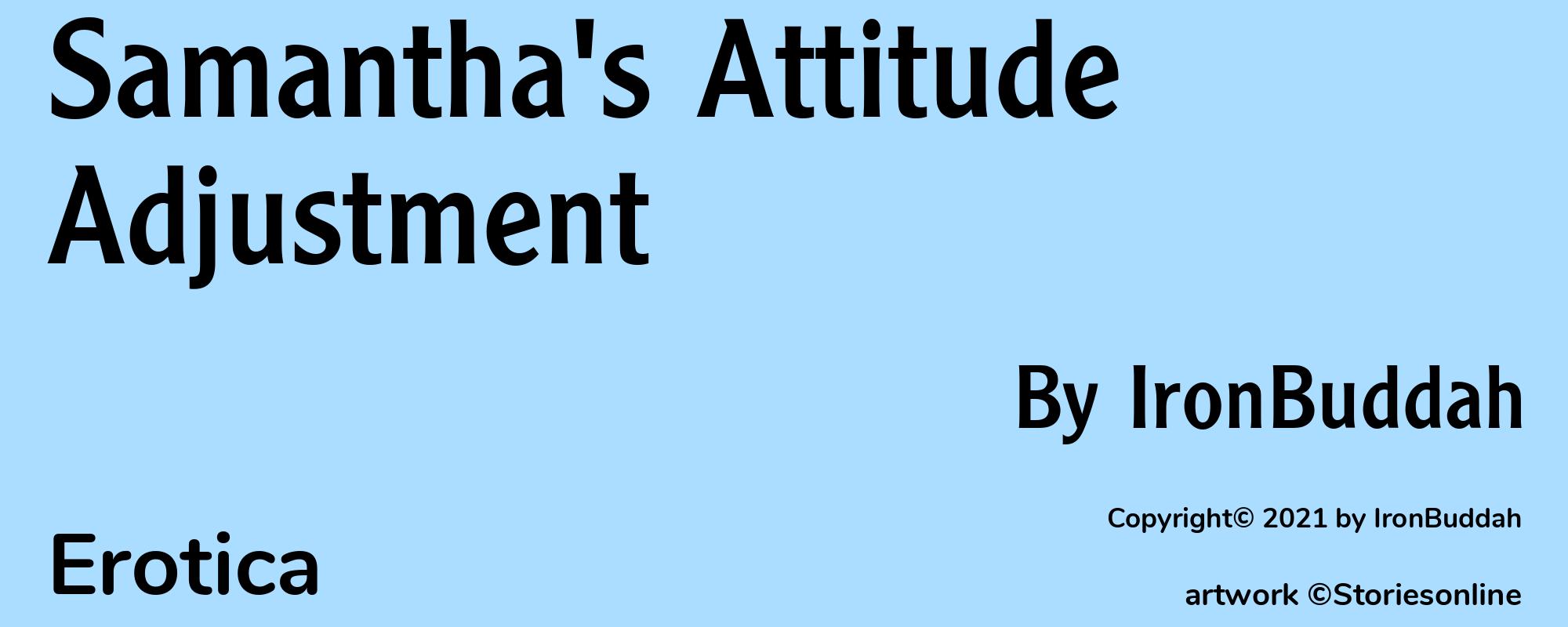 Samantha's Attitude Adjustment - Cover