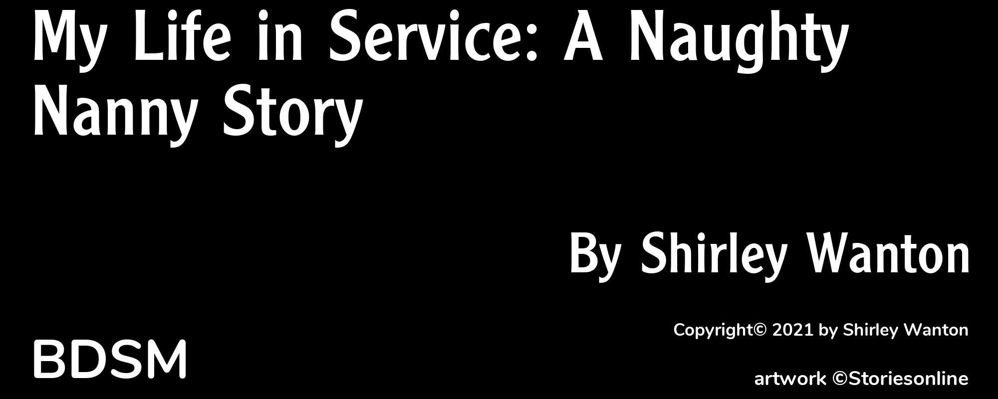 My Life in Service: A Naughty Nanny Story - Cover