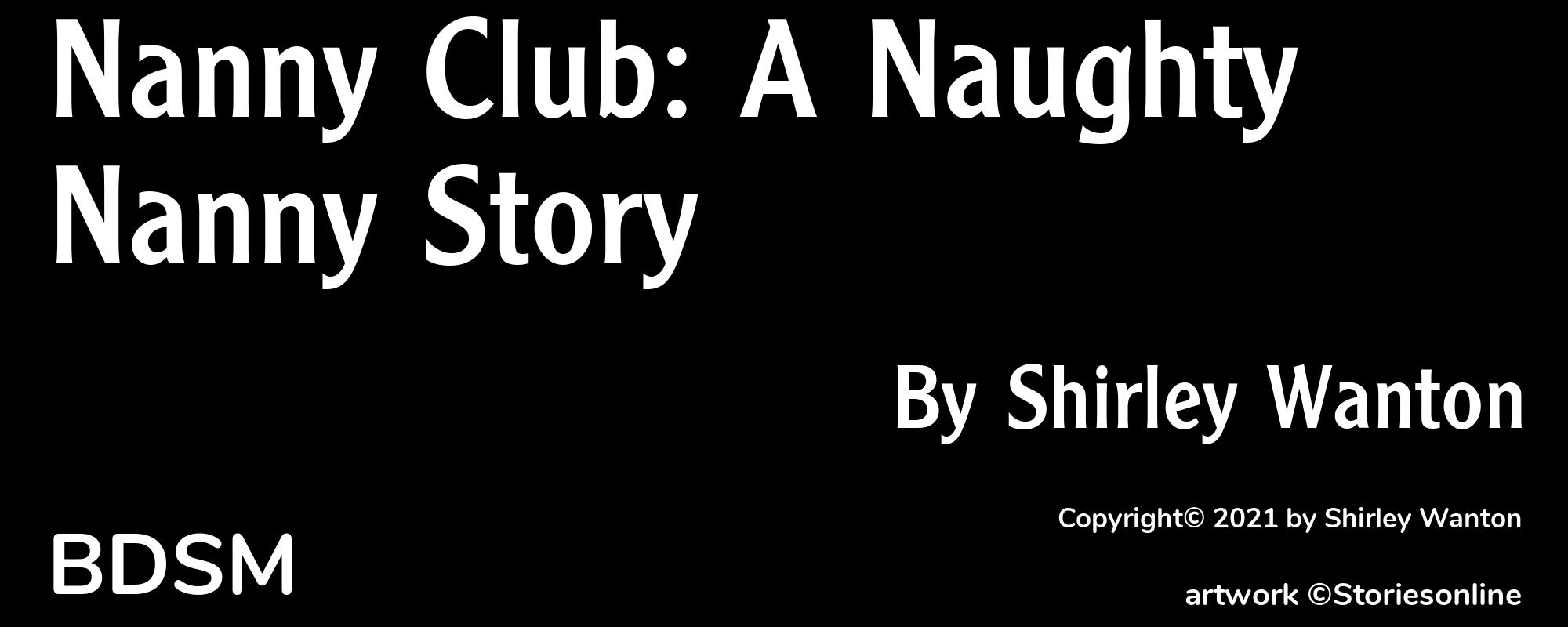 Nanny Club: A Naughty Nanny Story - Cover