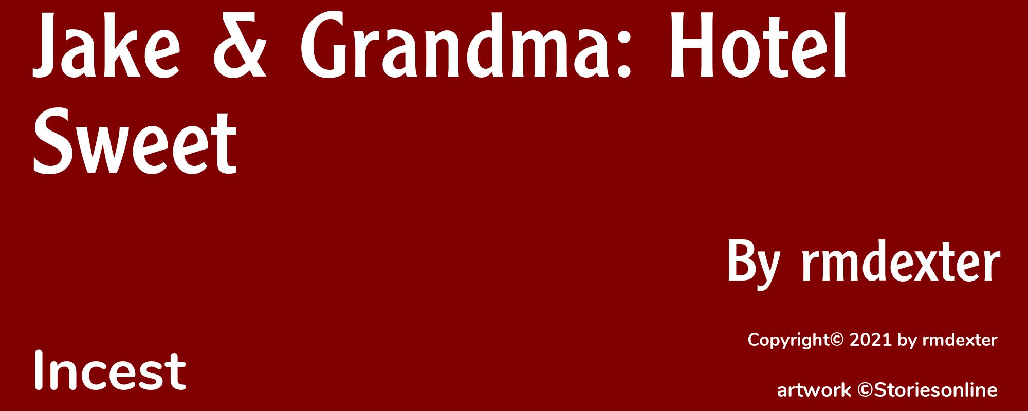 Jake & Grandma: Hotel Sweet - Cover