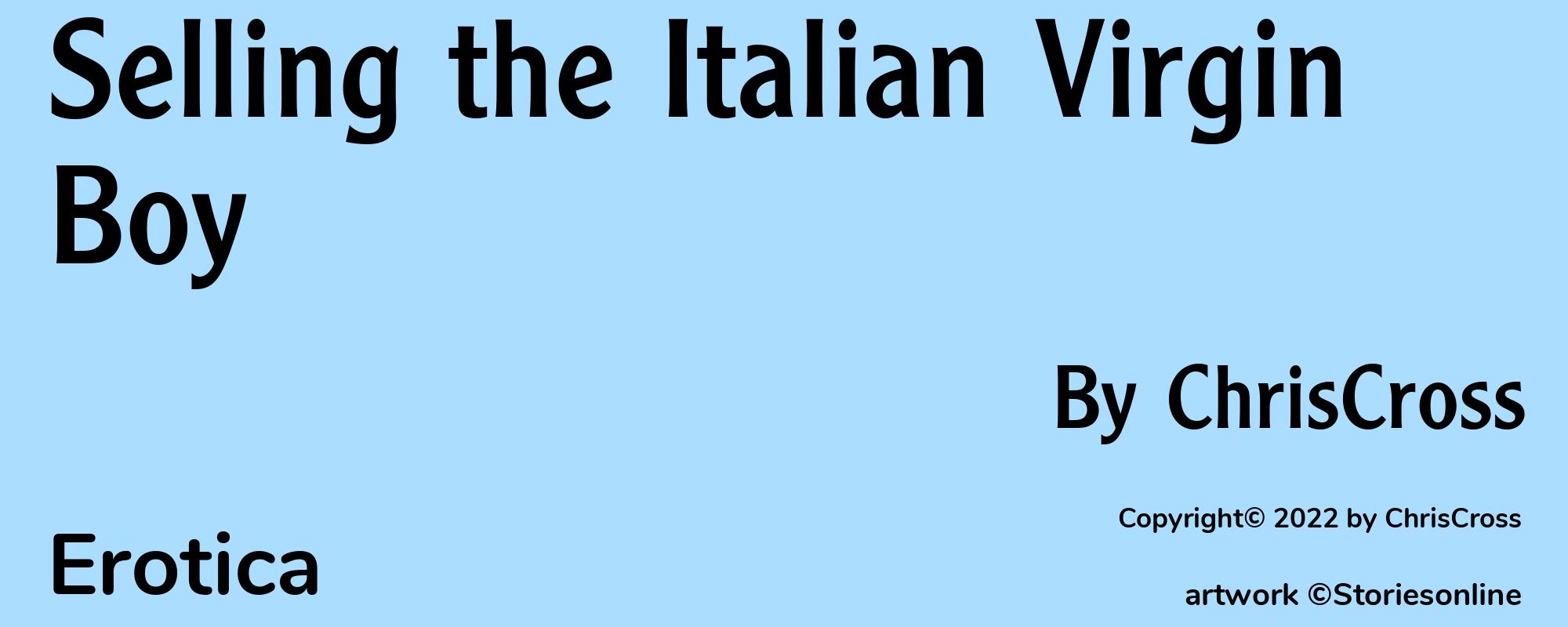 Selling the Italian Virgin Boy - Cover