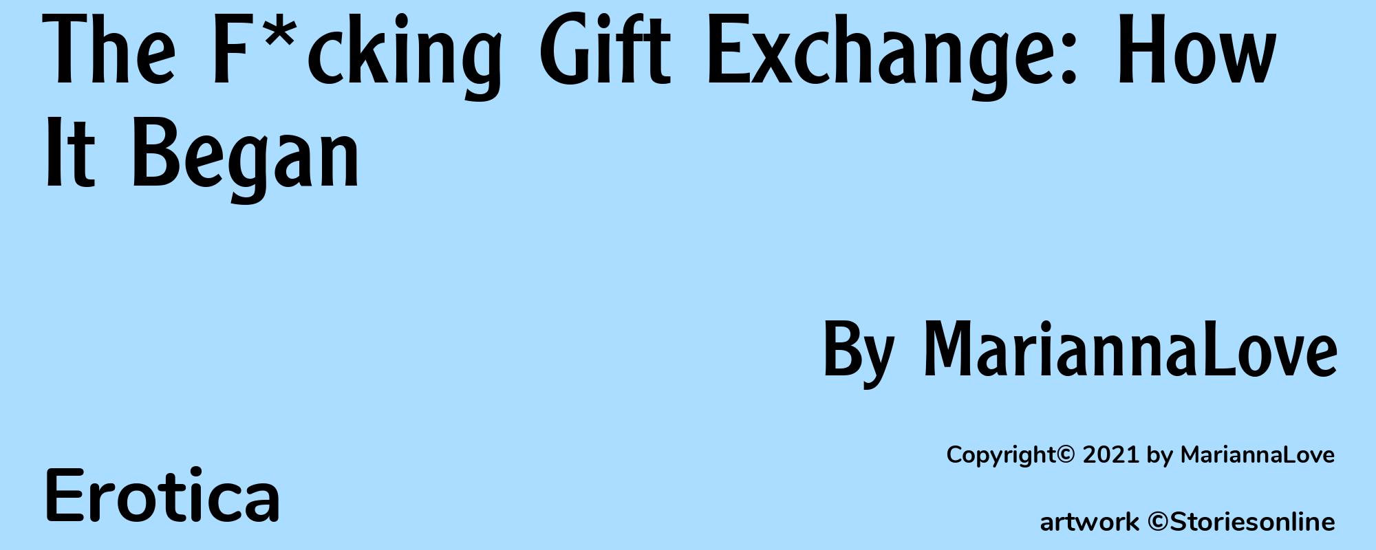 The F*cking Gift Exchange: How It Began - Cover