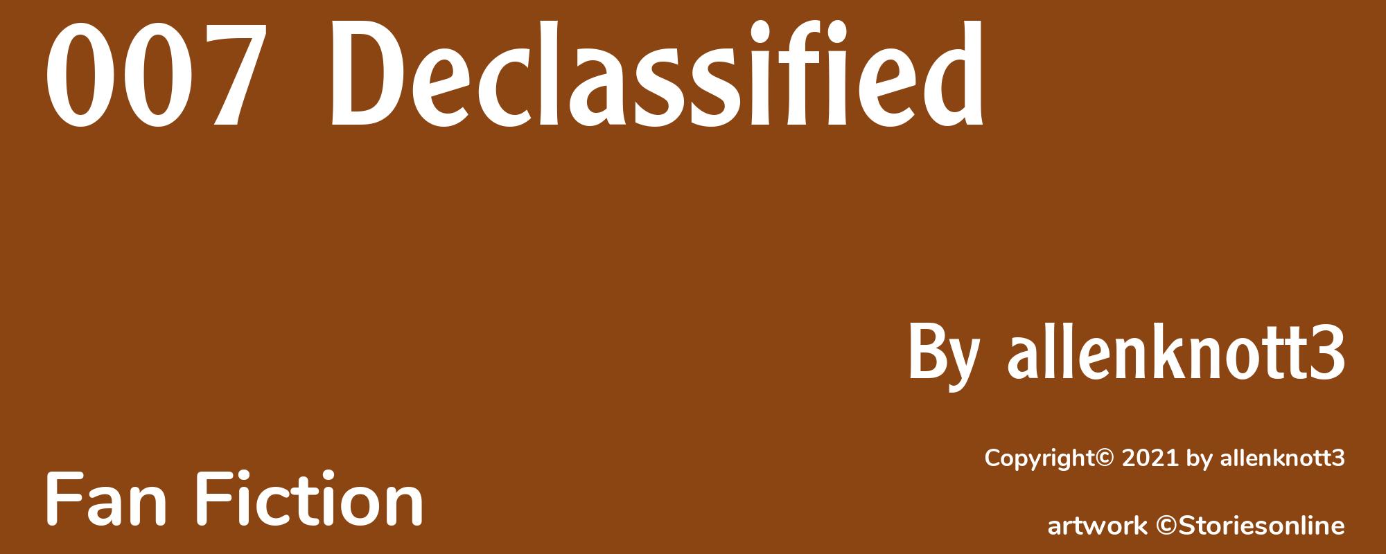 007 Declassified - Cover