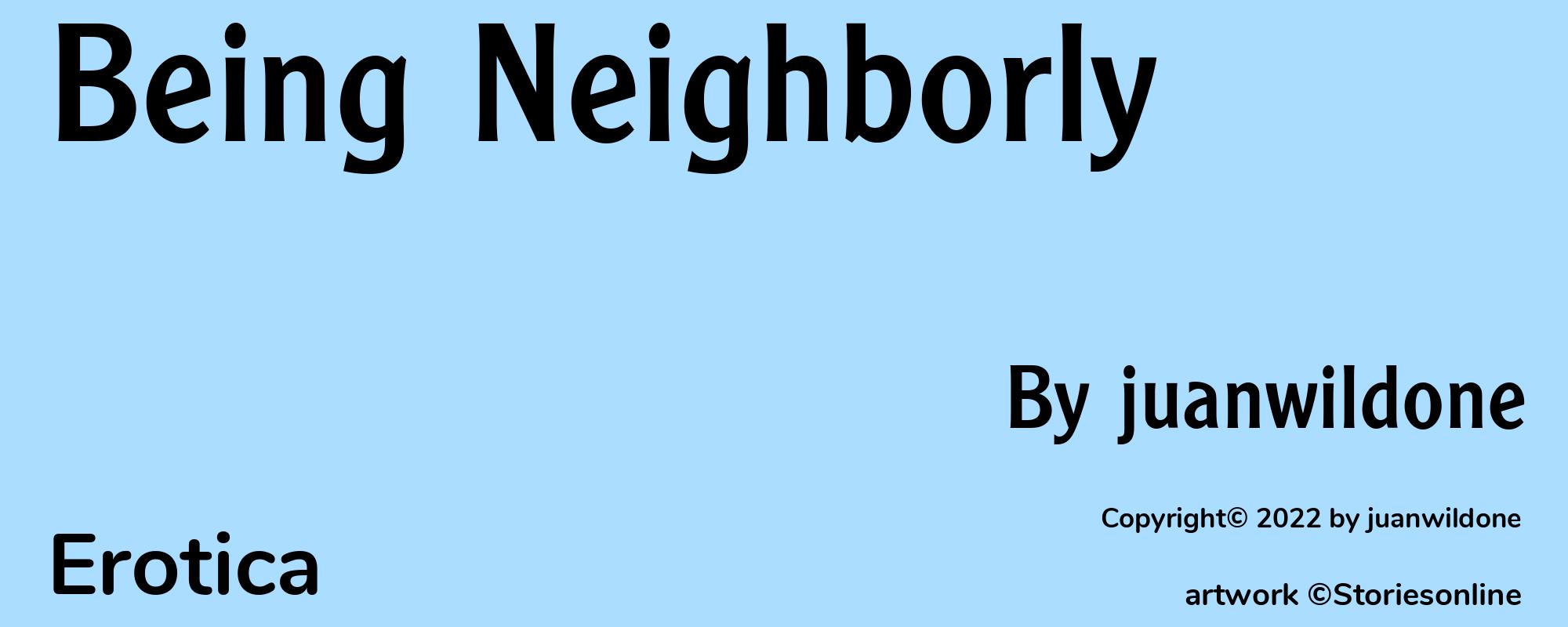 Being Neighborly - Cover