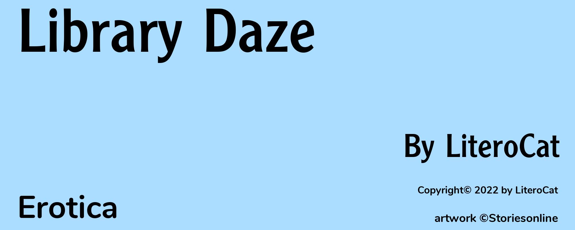 Library Daze - Cover