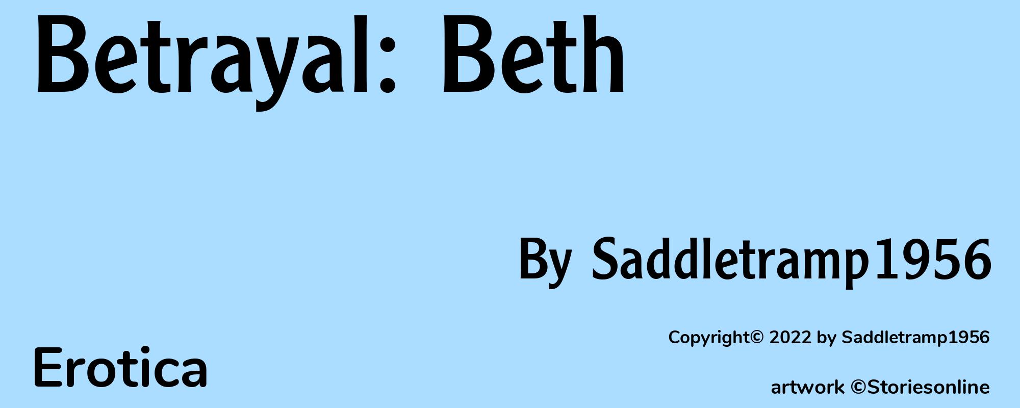 Betrayal: Beth - Cover