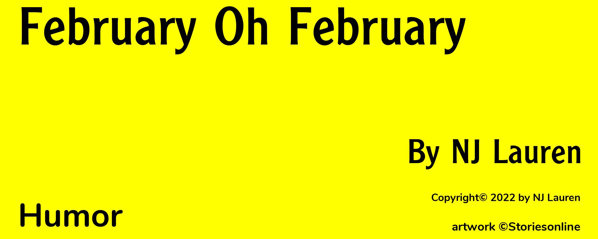 February Oh February - Cover
