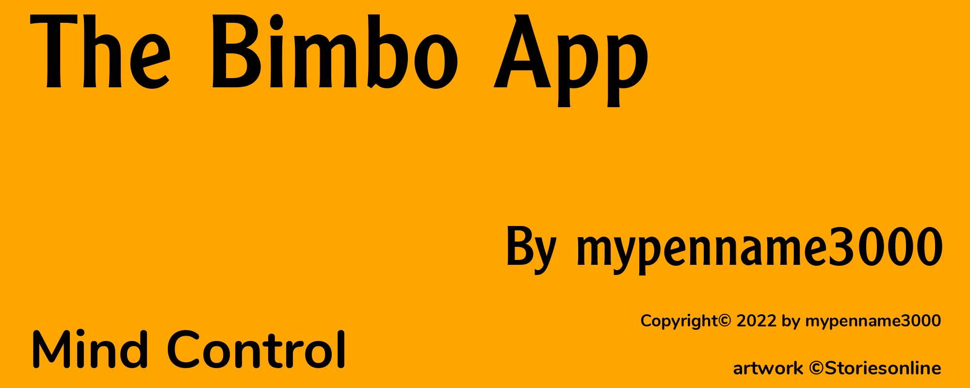 The Bimbo App - Cover