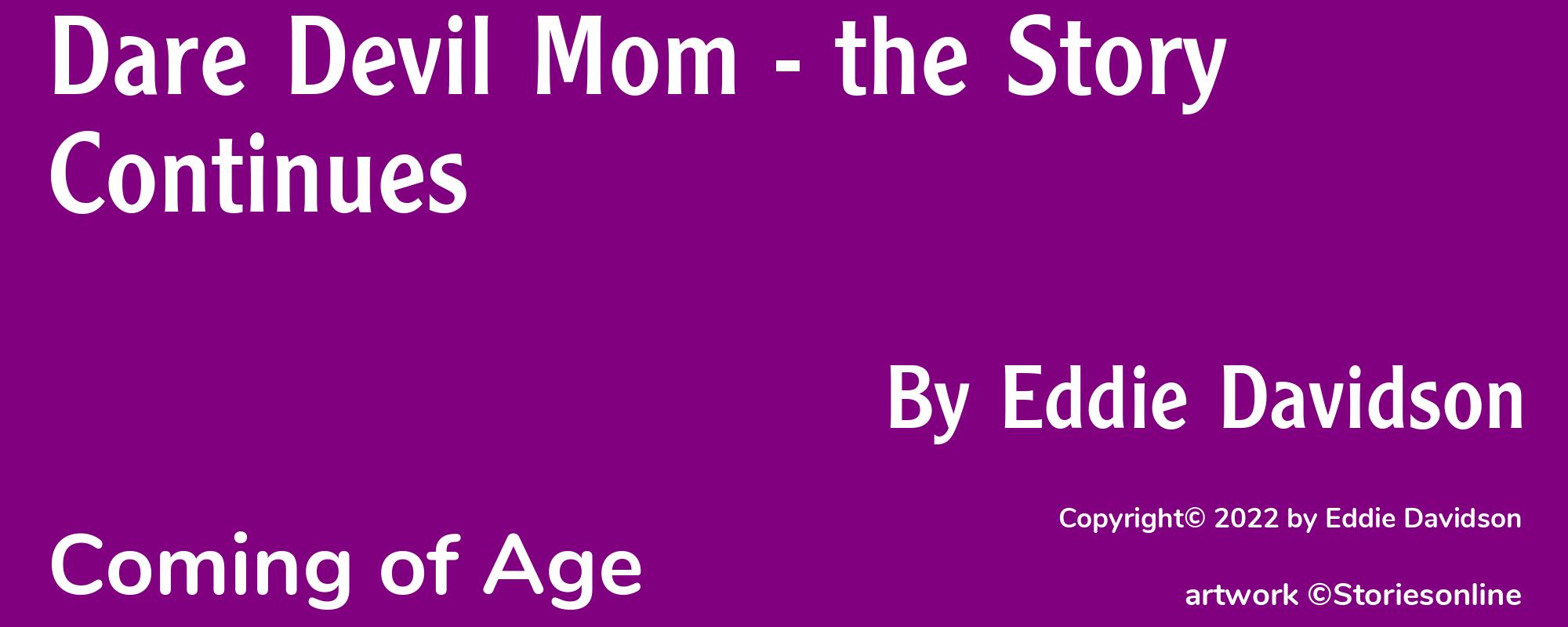 Dare Devil Mom - the Story Continues - Cover