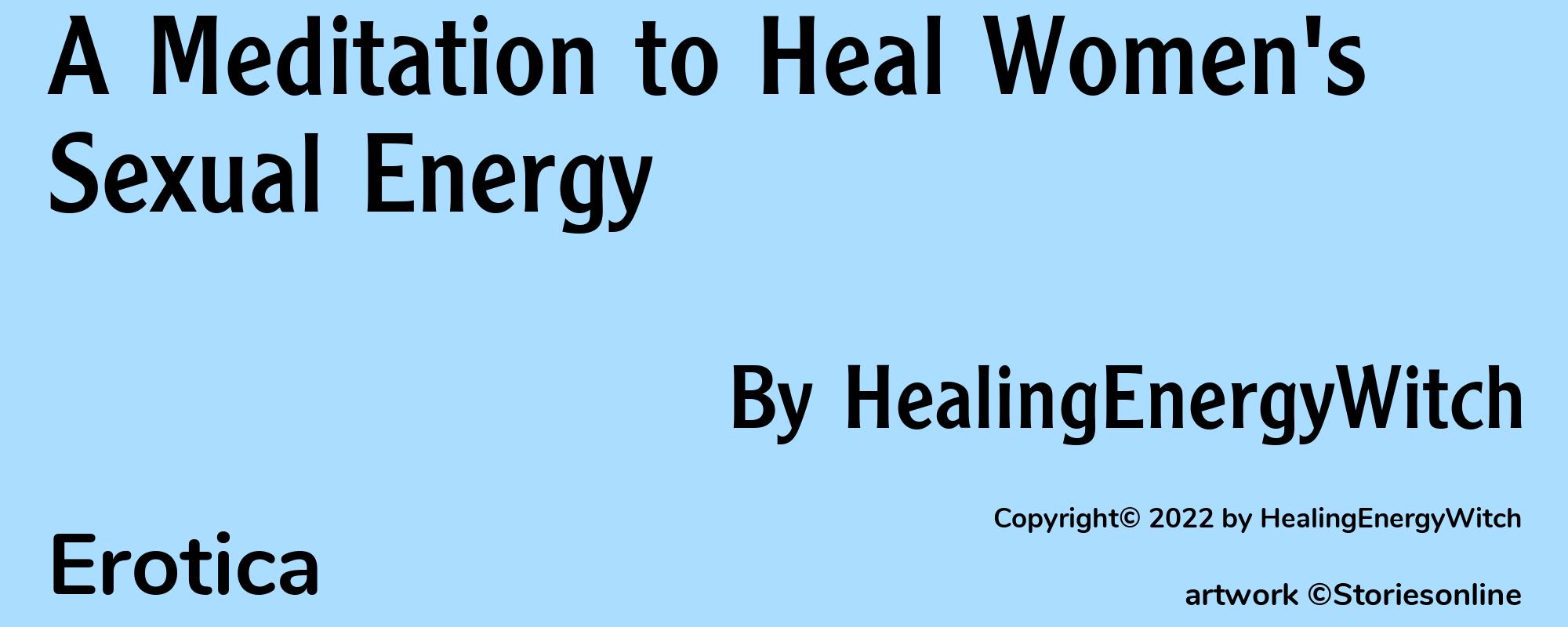 A Meditation to Heal Women's Sexual Energy - Cover