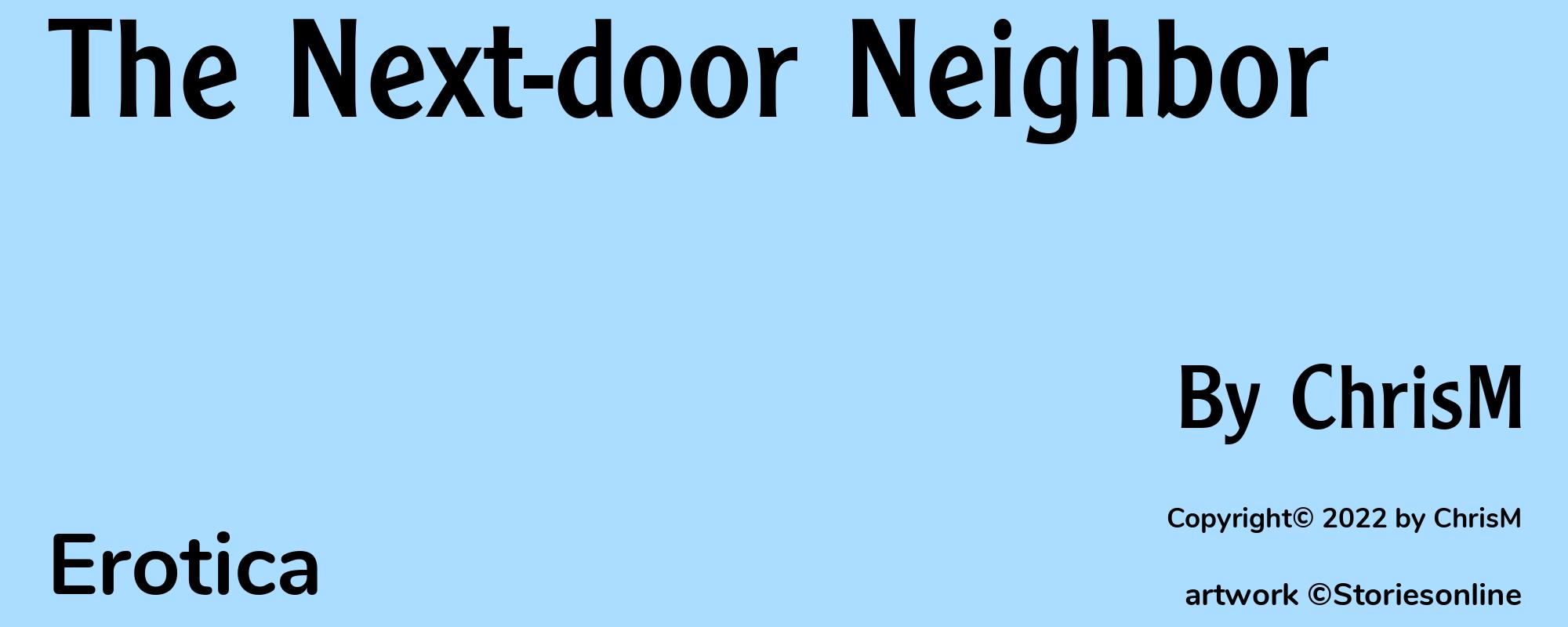 The Next-door Neighbor - Cover