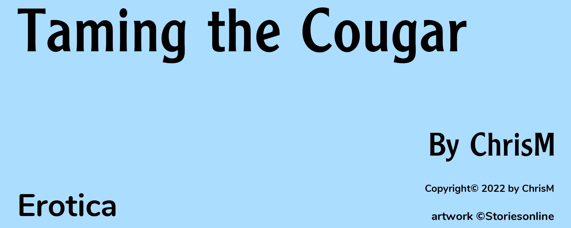 Taming the Cougar - Cover