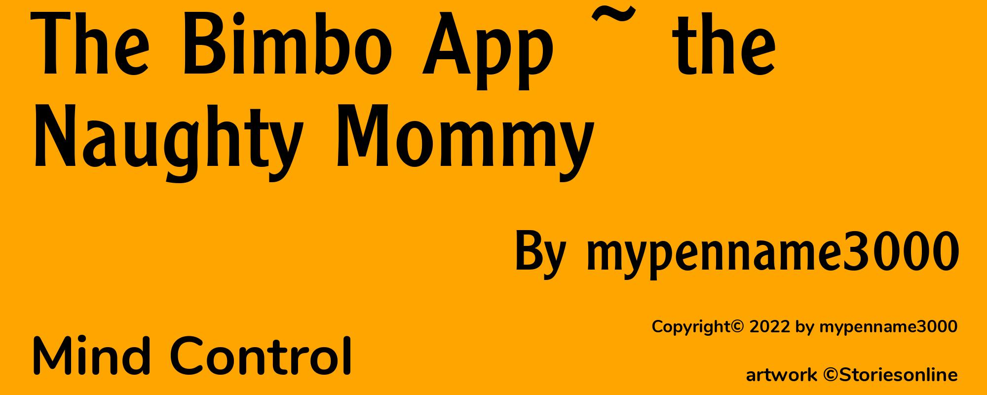 The Bimbo App ~ the Naughty Mommy - Cover