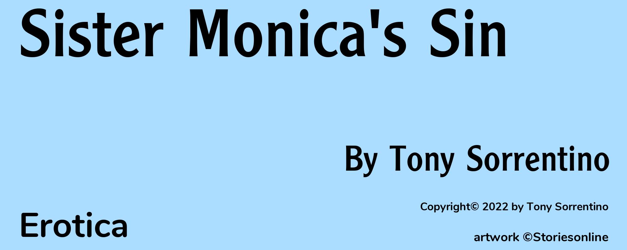 Sister Monica's Sin - Cover