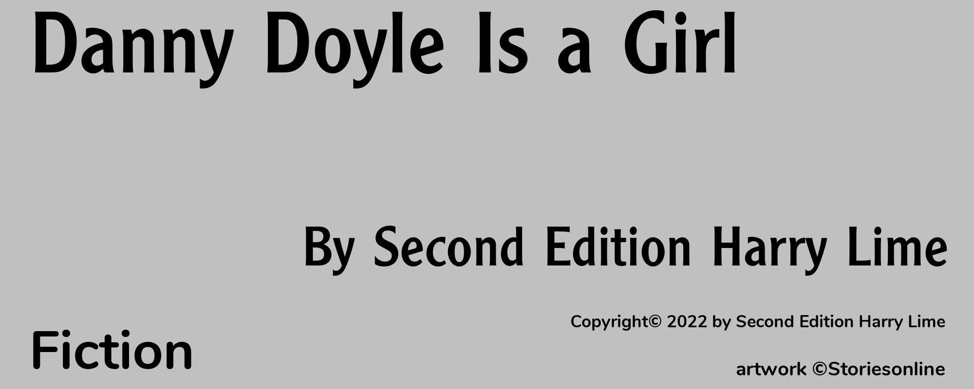 Danny Doyle Is a Girl - Cover