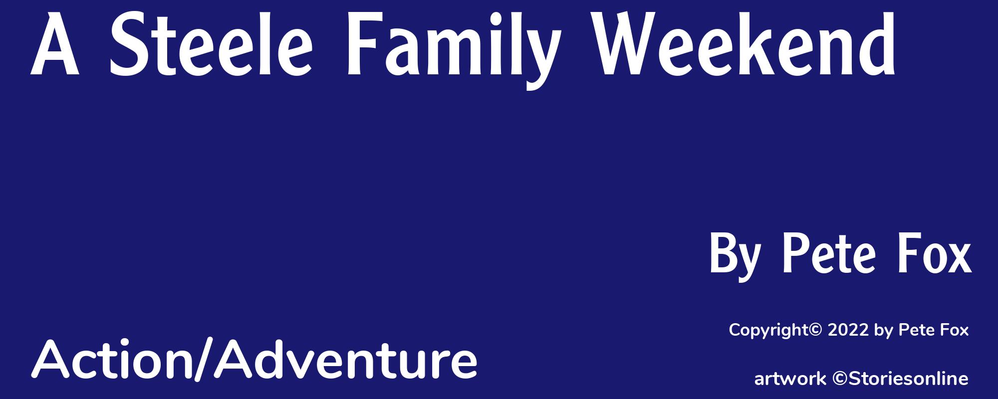 A Steele Family Weekend - Cover