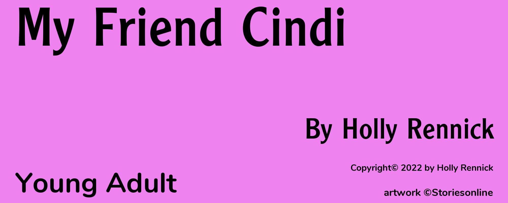 My Friend Cindi - Cover