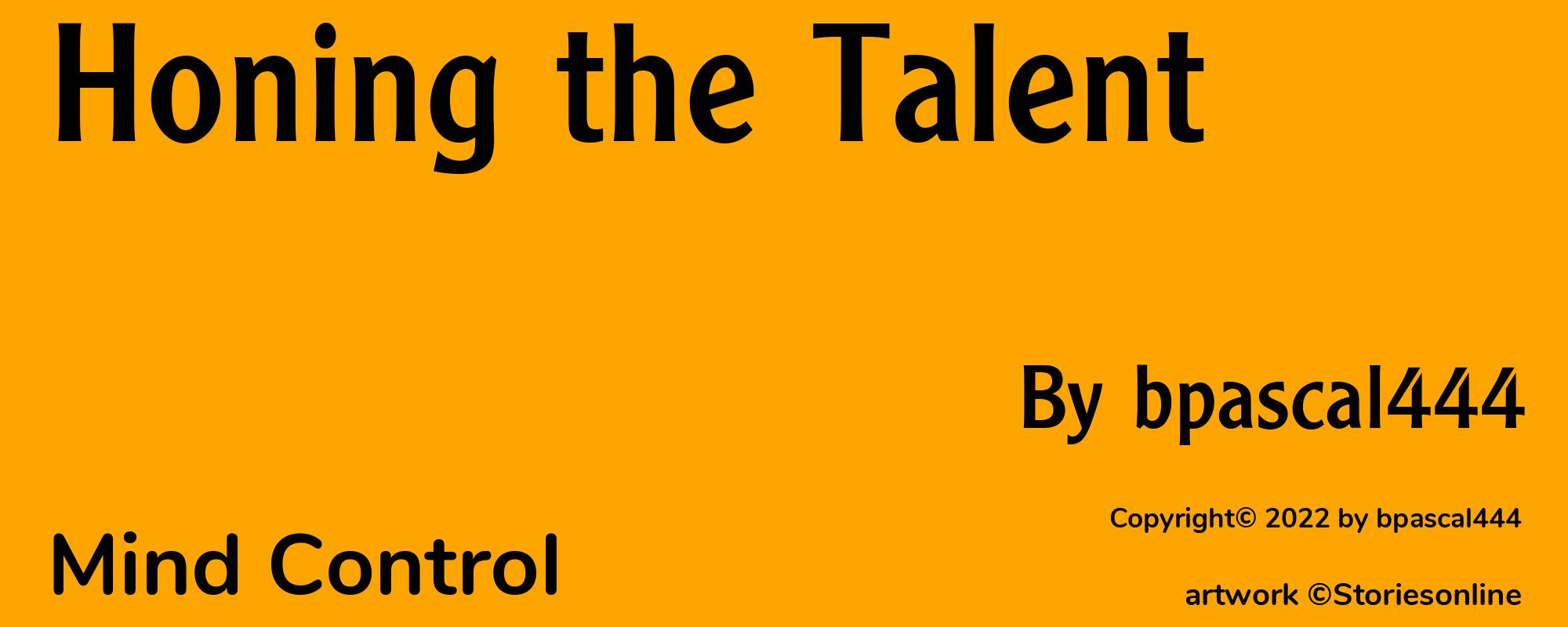 Honing the Talent - Cover