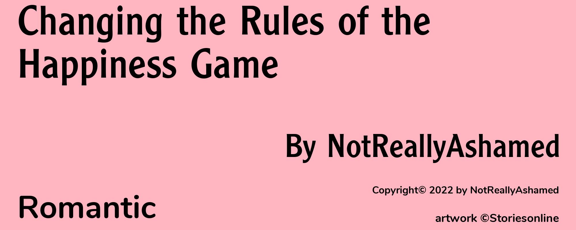 Changing the Rules of the Happiness Game - Cover