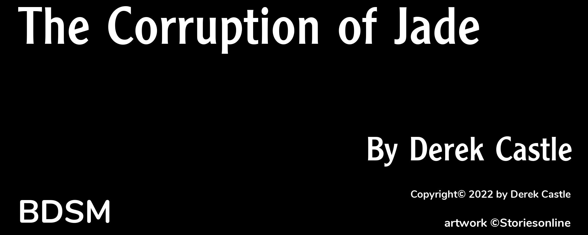The Corruption of Jade - Cover