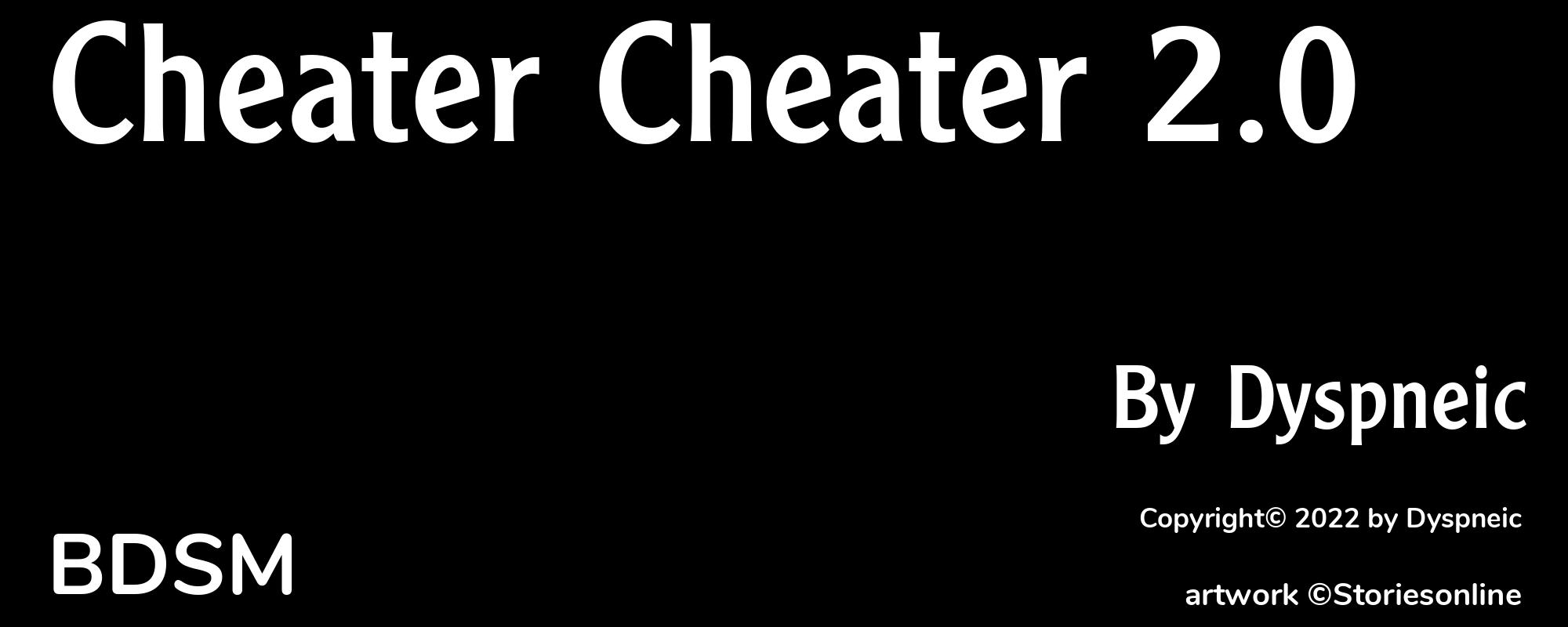 Cheater Cheater 2.0 - Cover