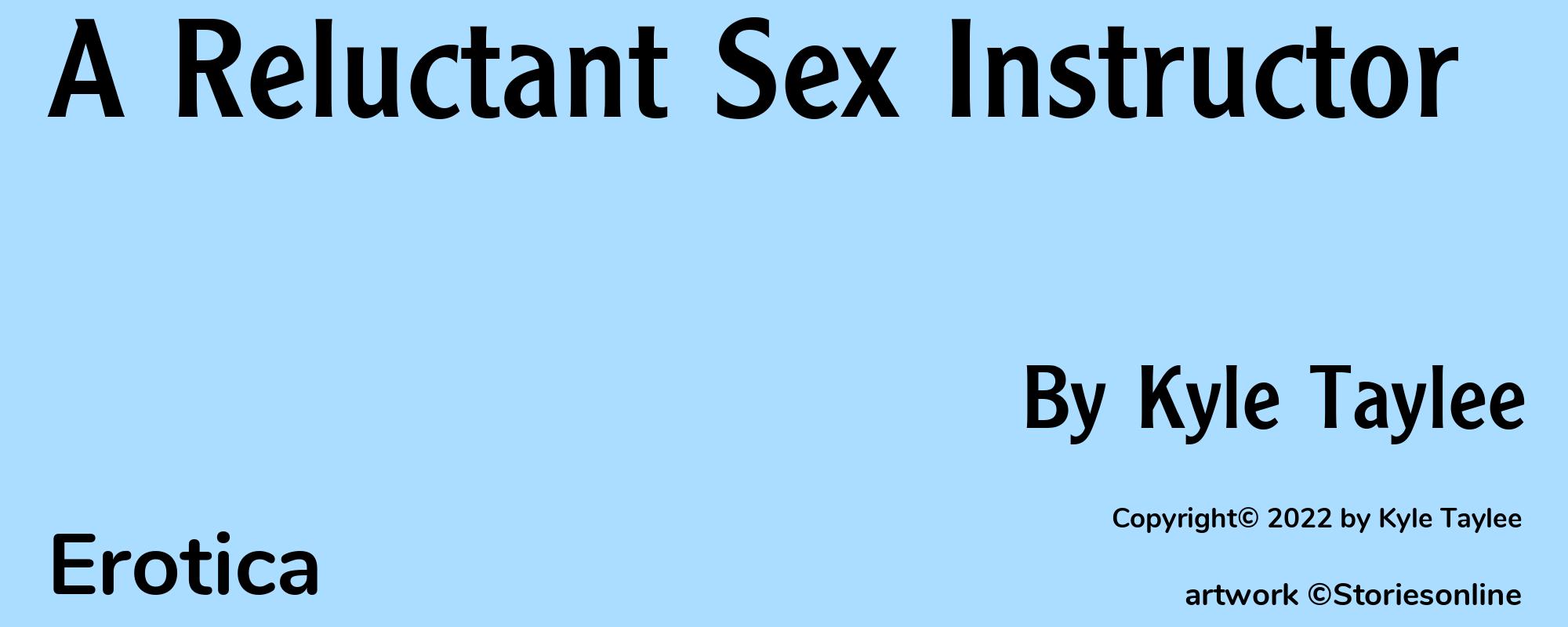 A Reluctant Sex Instructor - Cover