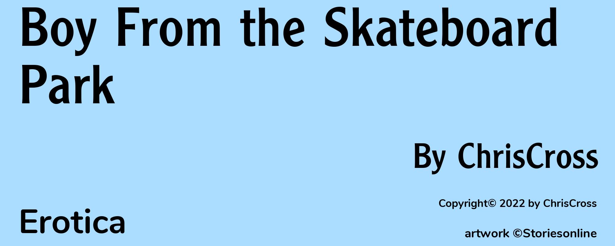 Boy From the Skateboard Park - Cover