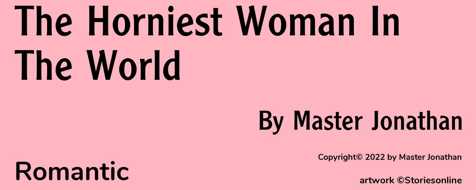 The Horniest Woman In The World - Cover