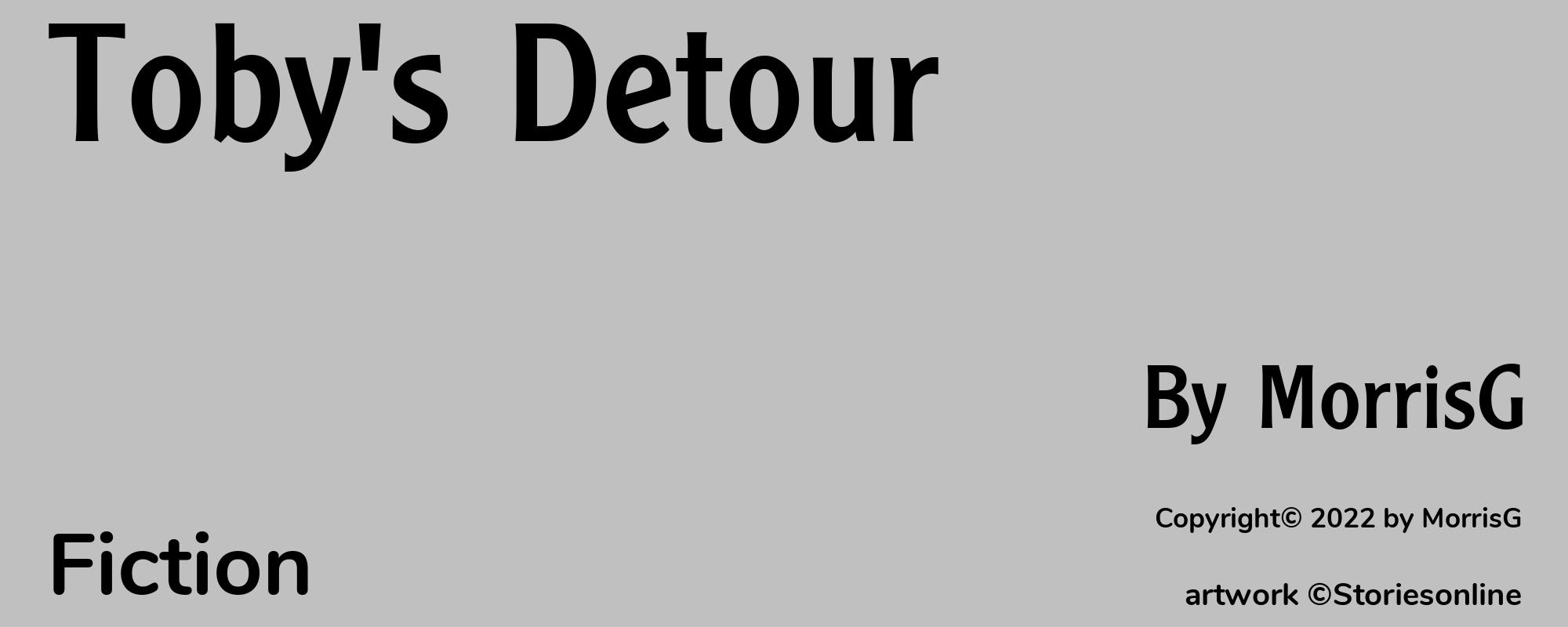 Toby's Detour - Cover