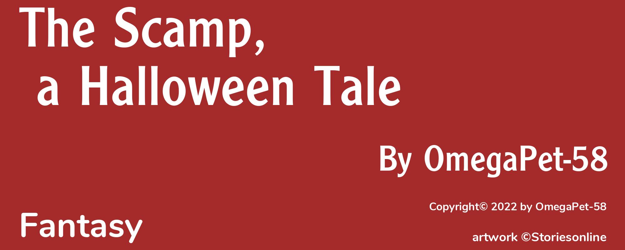 The Scamp, a Halloween Tale - Cover