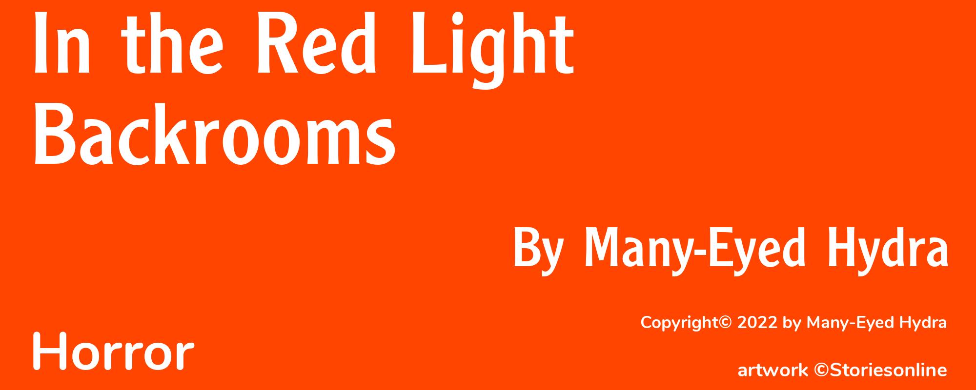 In the Red Light Backrooms - Cover