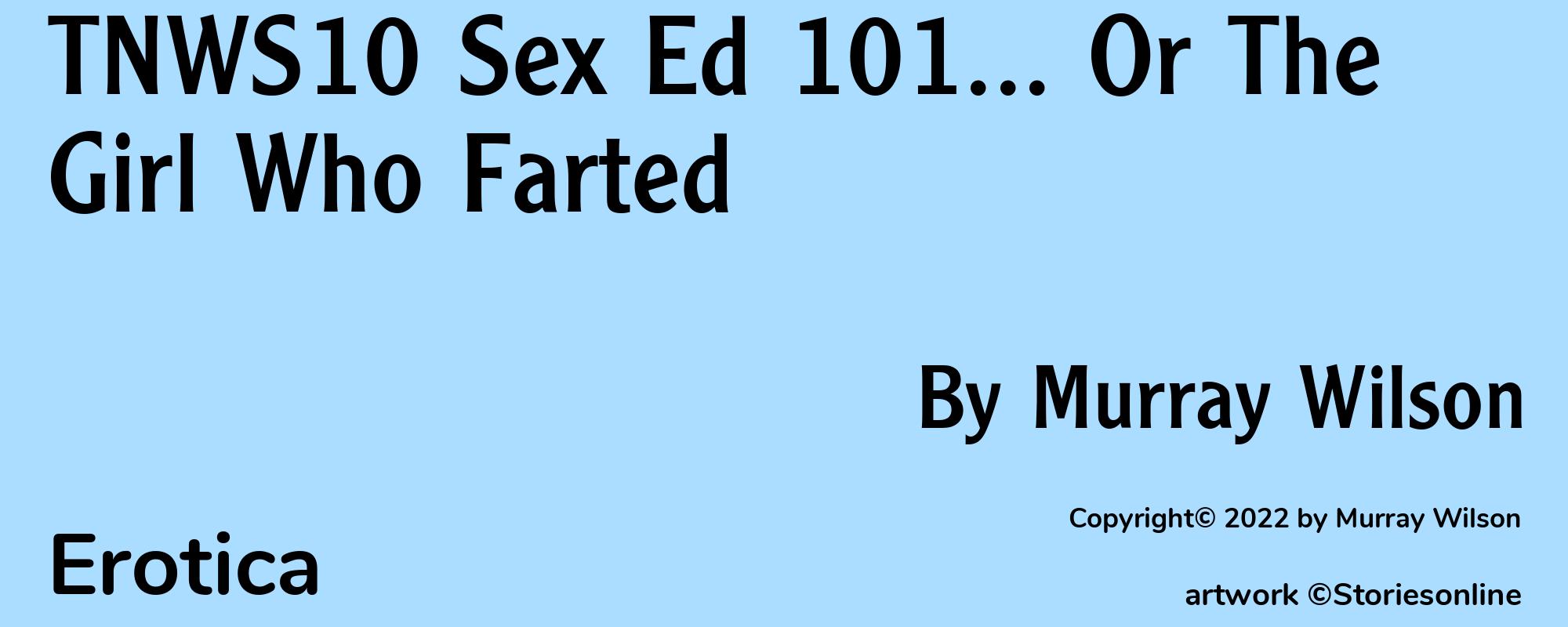 TNWS10 Sex Ed 101... Or The Girl Who Farted - Cover
