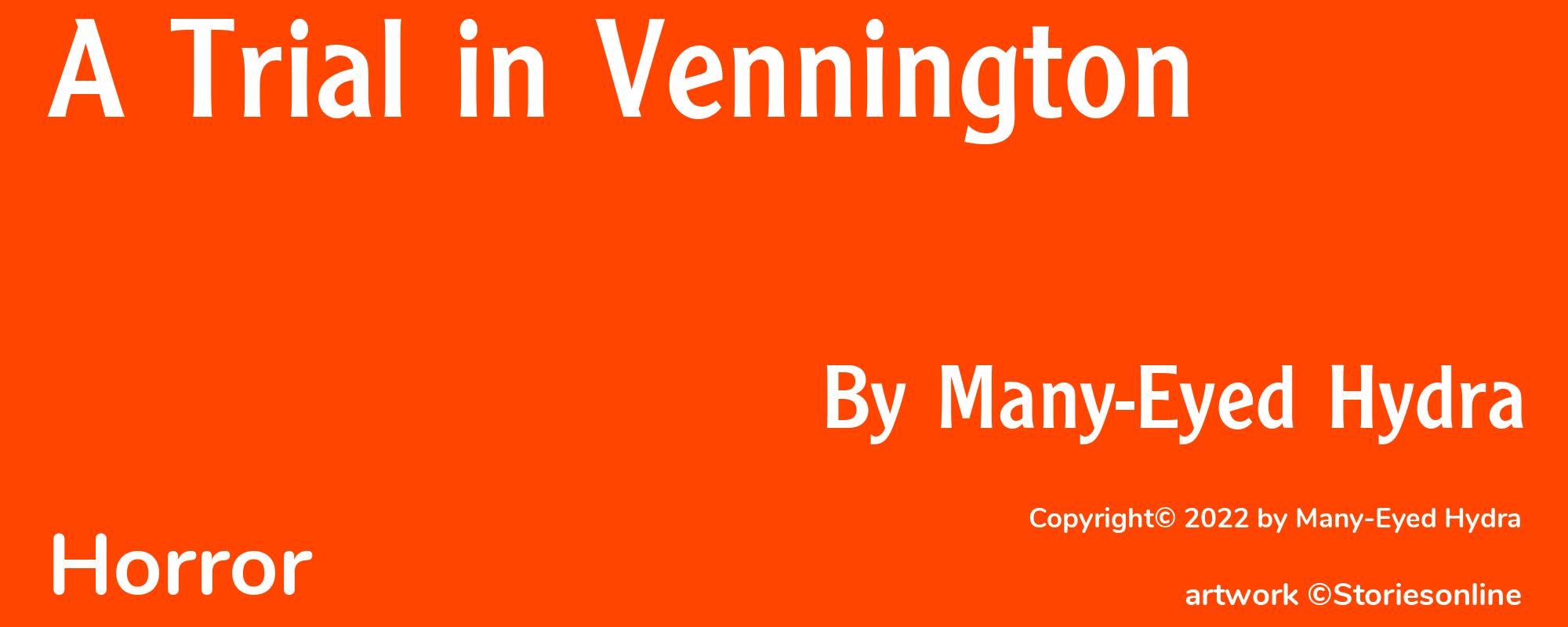 A Trial in Vennington - Cover
