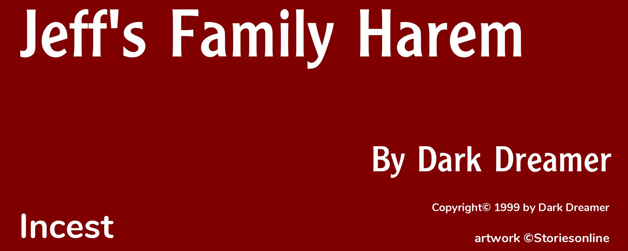 Jeff's Family Harem - Cover