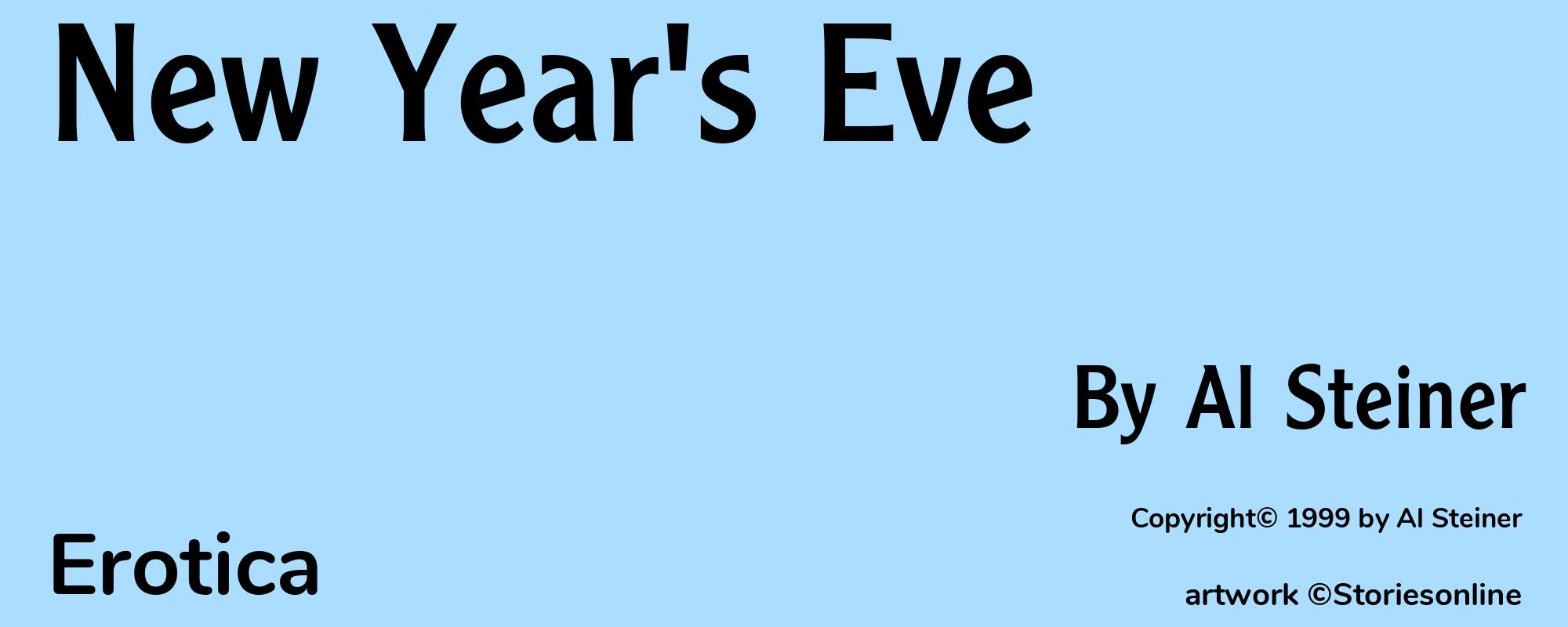 New Year's Eve - Cover