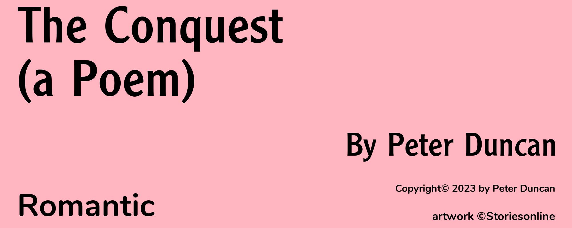 The Conquest (a Poem) - Cover
