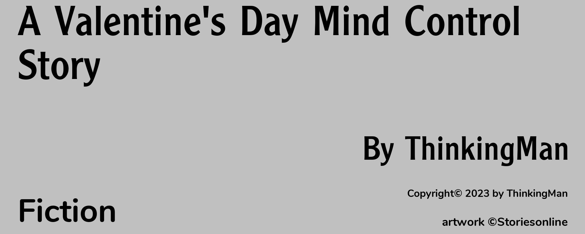 A Valentine's Day Mind Control Story - Cover