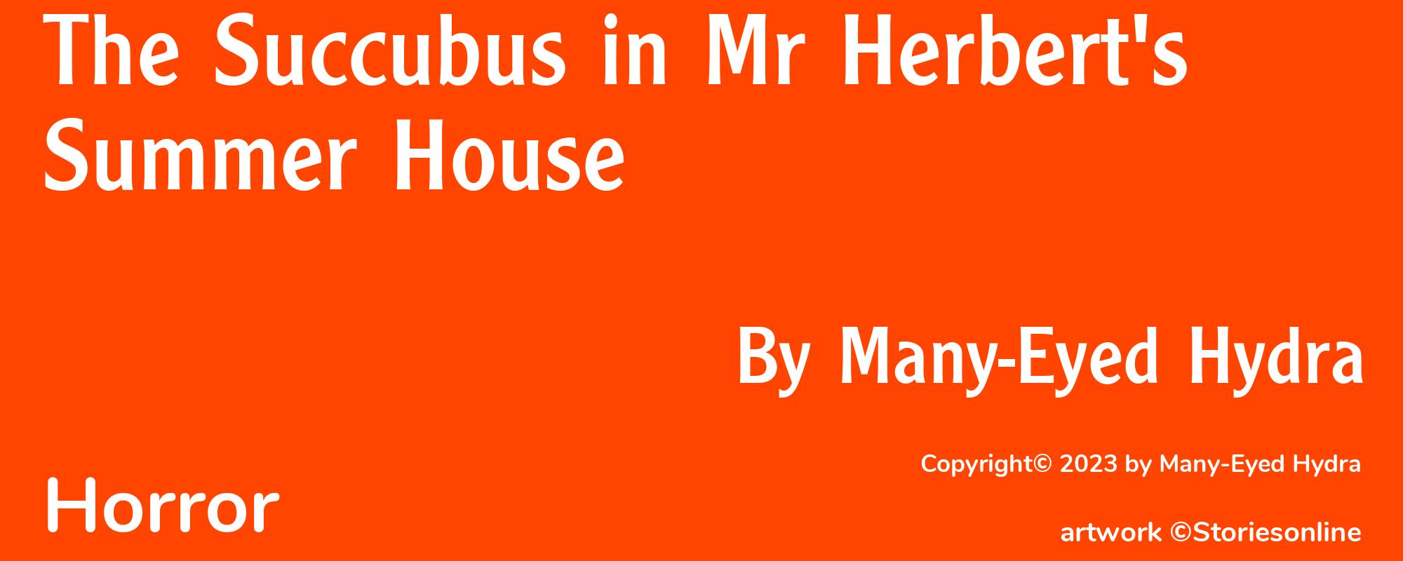 The Succubus in Mr Herbert's Summer House - Cover
