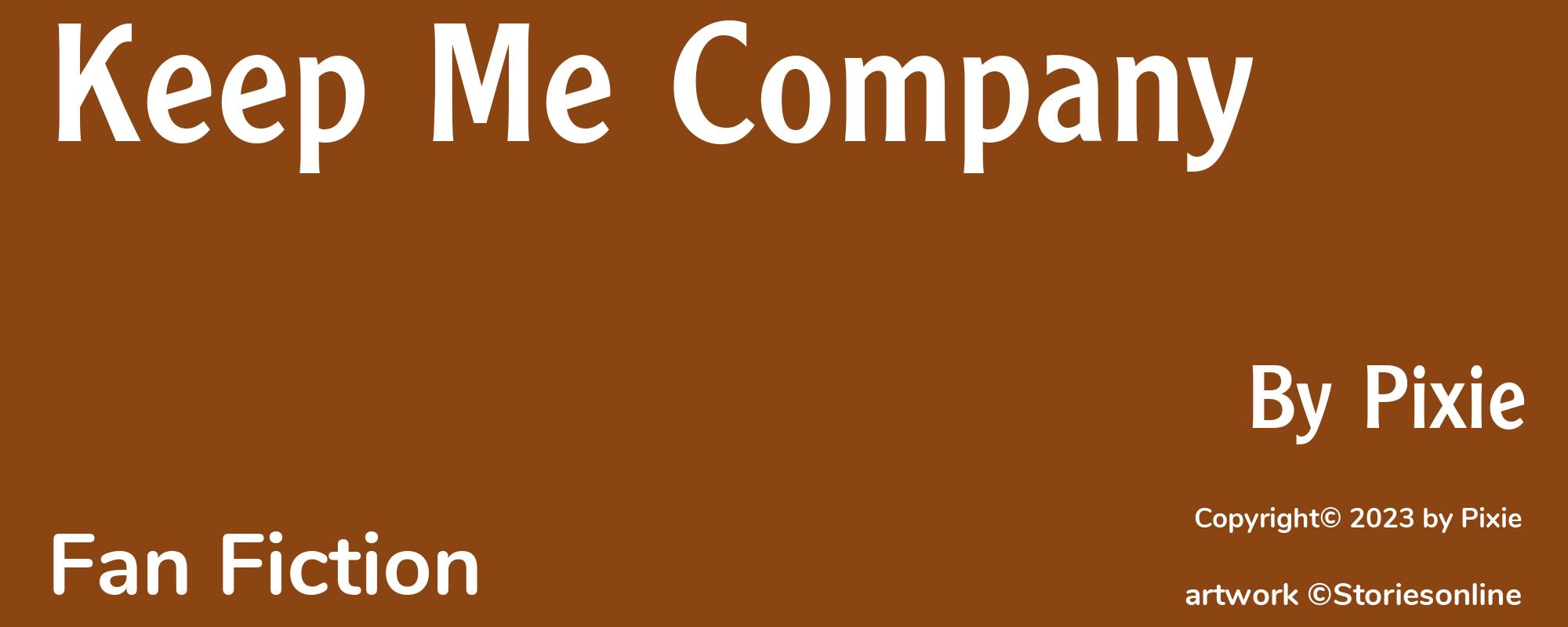 Keep Me Company - Cover