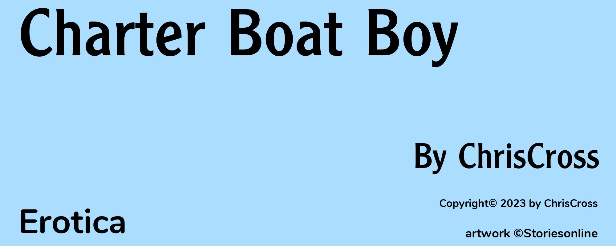 Charter Boat Boy - Cover