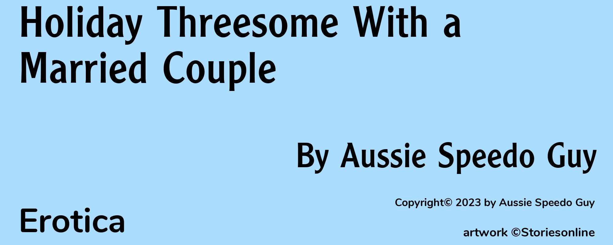 Holiday Threesome With a Married Couple - Cover