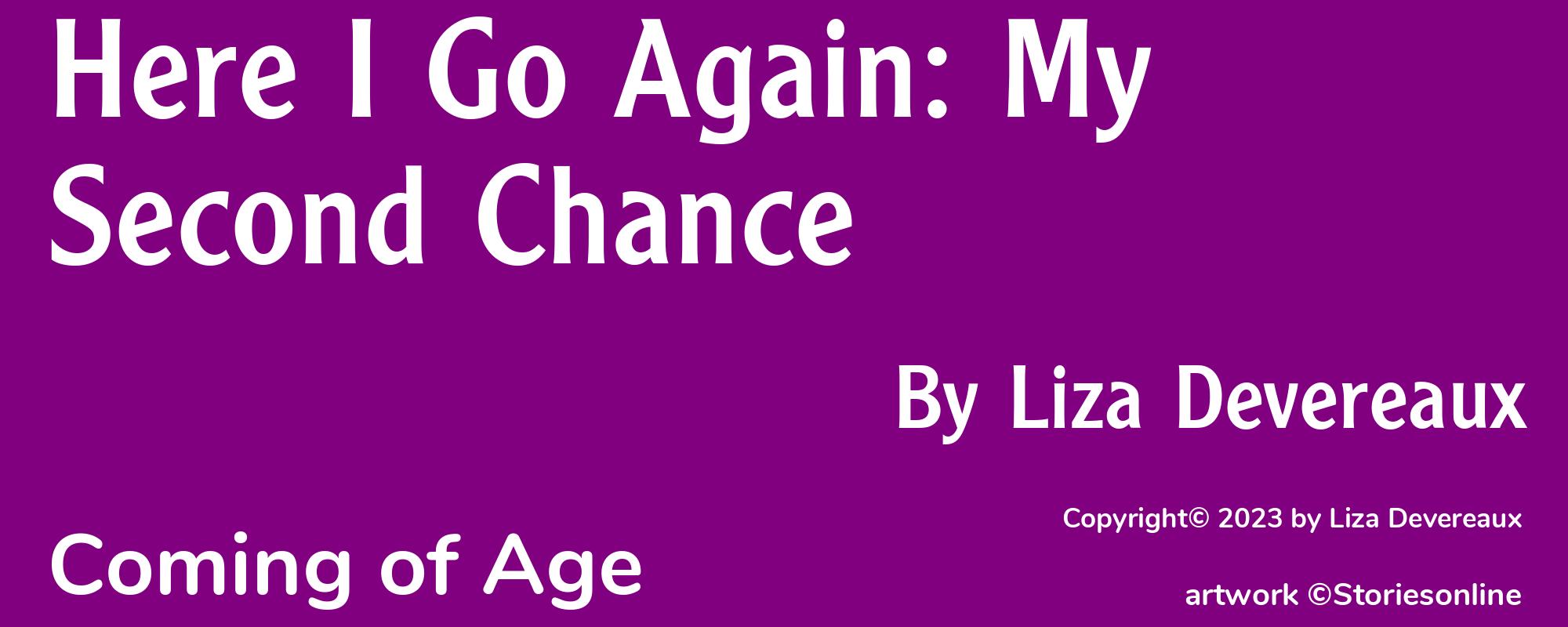 Here I Go Again: My Second Chance - Cover