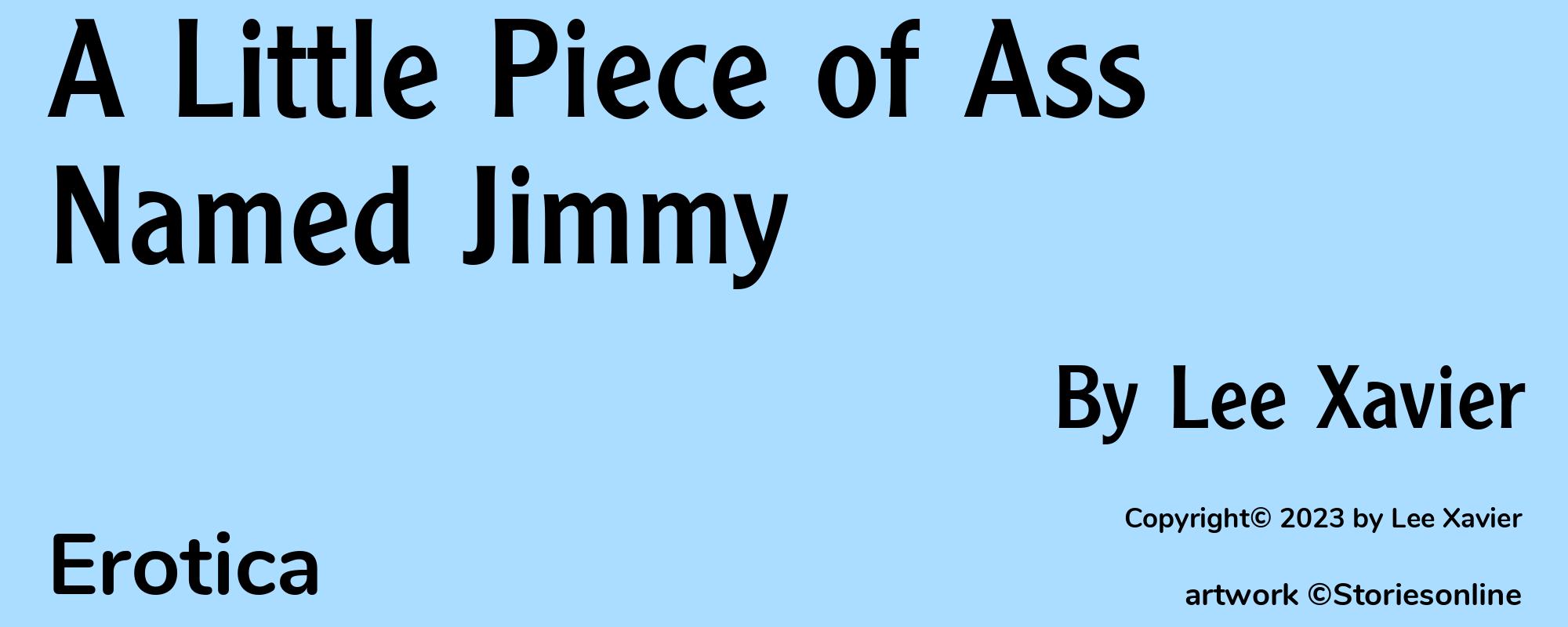 A Little Piece of Ass Named Jimmy - Cover